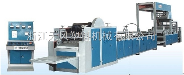 浙江天風塑料機械 專業制造TF-ZD750水泥袋專用制袋機械成套設備與電氣解決方案